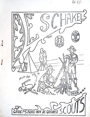 Kaft van De Schakel 1977